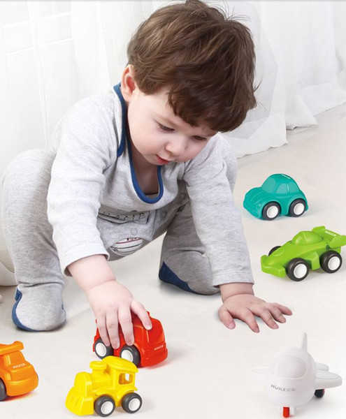 Boys 0-1-2-3-4 years old toy car Let the baby know the toy of transportationengineering car aircraft train