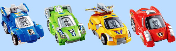 Shape-shifting dinosaur robot car shape-shifting king kong children's toy boy shape-shifting dinosaur racing car manual shape