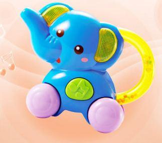 Small elephant horn baby toys, small horn can blow children horn toy Musical Instruments, environmental protection non-toxic, blow out sound