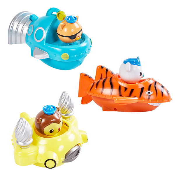 Octonauts Toy 4 In 1 Ship Suits Captain Barnacles Kwazii Shellington Play Assemble The Toy Model