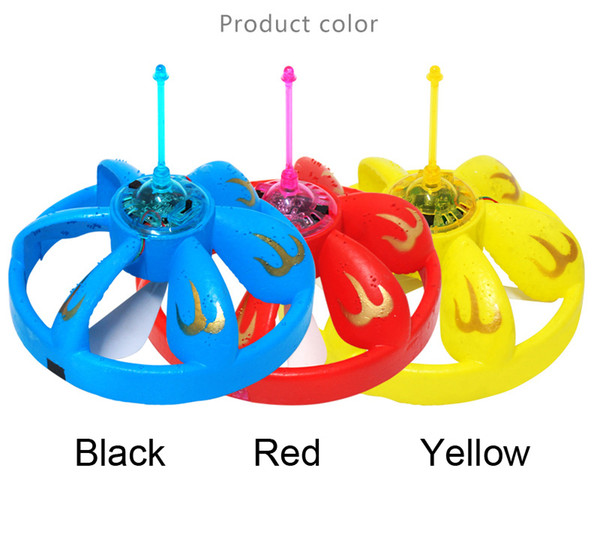 New light-emitting induction vehicle suspended UFO Frisbee anti wear and anti throwing children's toys