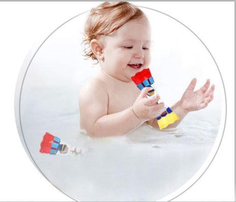 Children's bath toy water cup/rotary oscillation dailor water toy water observation cup leaky children's toys