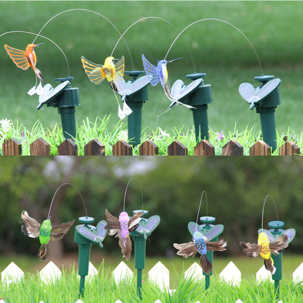 Home And Garden Decor Ornaments Simulation Spinning Flying Butterfly With Solar Energy Butterfly Garden Decoration 60pcs IB211