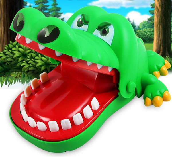 Big mouth crocodile bite finger crocodile whole person toy crocodile baby gift toy funny toy