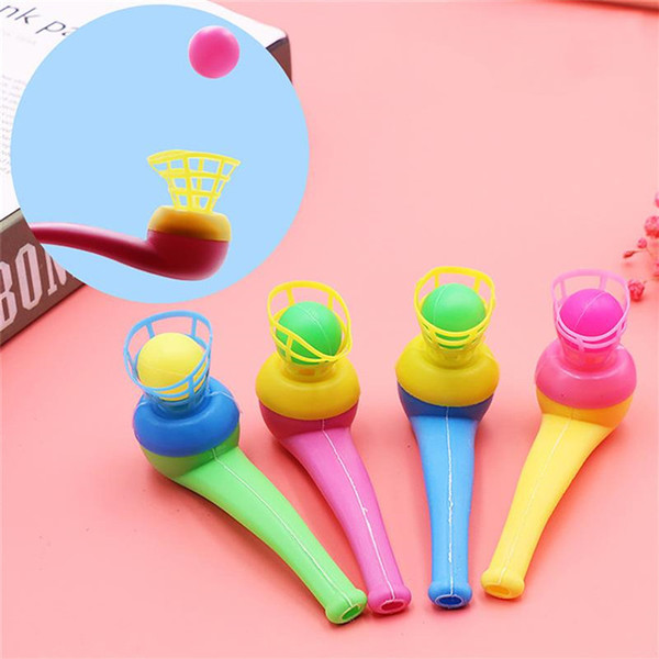 Colorful Magic Floating Pipe Ball Party Gifts Magic Blowing Ball Children Toys Party Favors Present For Kids