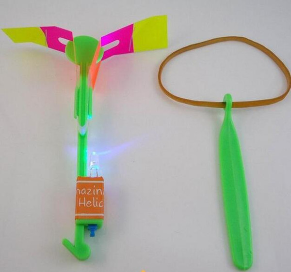 LED Amazing Arrow Flying Helicopter LED Lighted Flash Flying Flash Rotating