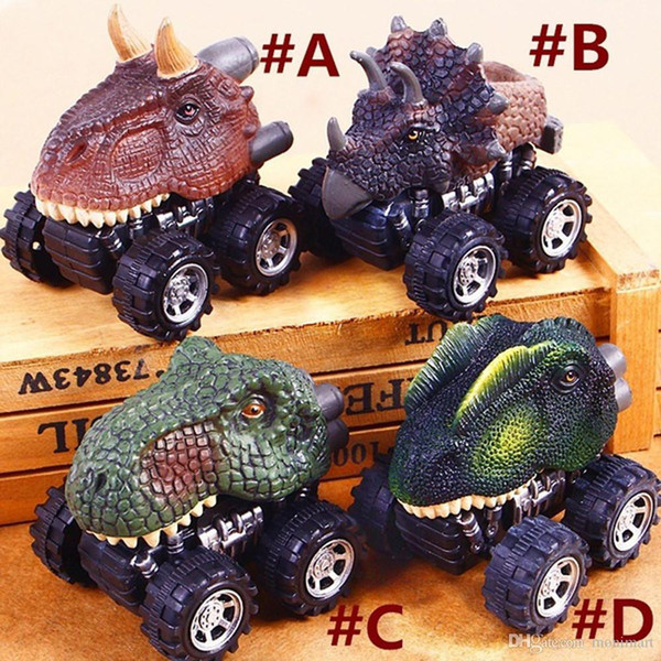 Pull Back Dragon Car Cute Dinosaur Toy Car Dinosaur Models Mini Toy Cars 7*5*6cm Gift for Kids