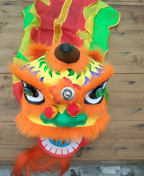 free shipping Chinese folk traditional handmade arts and crafts lion head children Special gift birthday present Halloween props 005-1