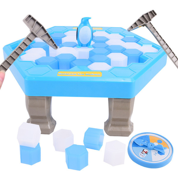 MINI Ice Breaking Save The Penguin Family Fun Game Penguin Trap Activate Funny Table Game Interactive Entertainment kids toys