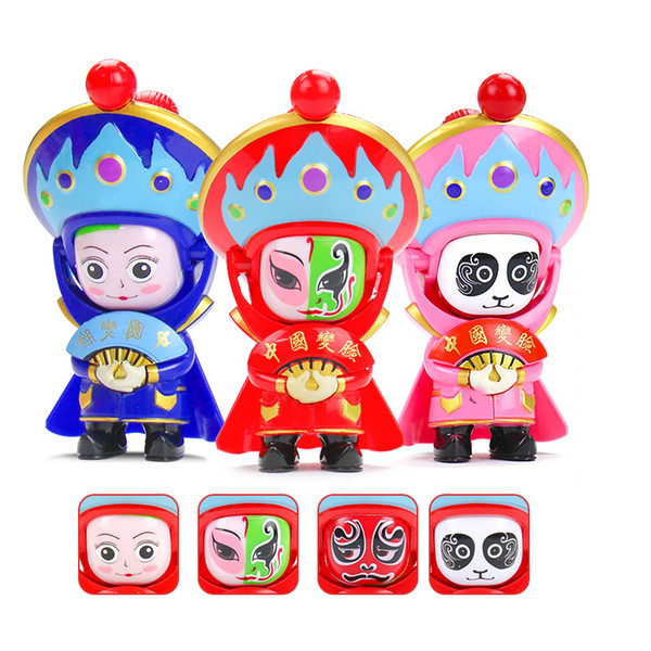 Traditional Creative Chinese Opera Face Changing Doll Sichuan Opera action figures Toy Education Toy Baby Toys & Games Children kids toys