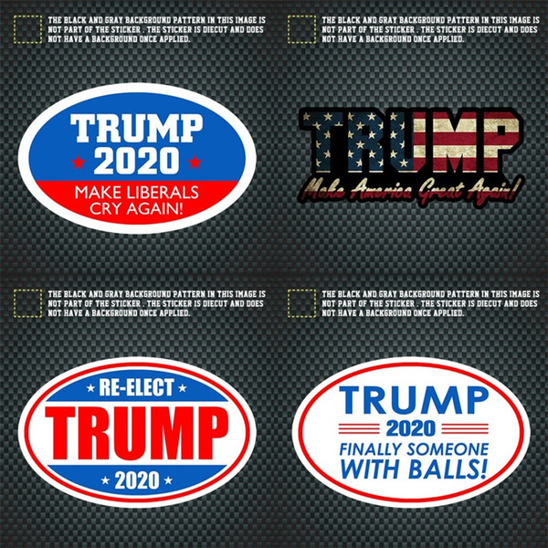 Donald Trump Sticker Make America Great Again Paster Car Decal Pasters Fashion Popular High Quality 2 3tk D1