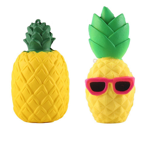 Squishy Toys Slow Rising Decompression Toys Jumbo Pineapple For Kids Adults Stress Relief Toy DHL Free