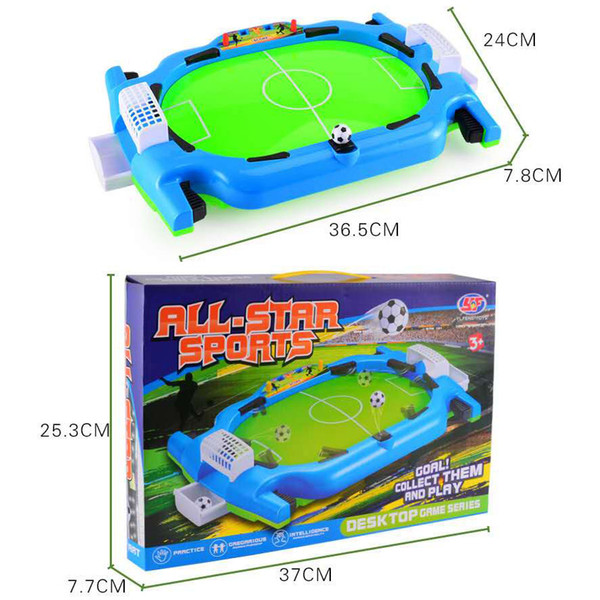 Mini Soccer Table Football Game Foosball Toys Board Training Ejection Double Fighting Novelty Power Shot Skills Indoor Sport