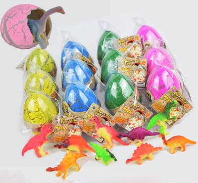 Extra large color crack dinosaur egg hatching toy expansion Easter egg children's educational simulation toy new strange toy egg