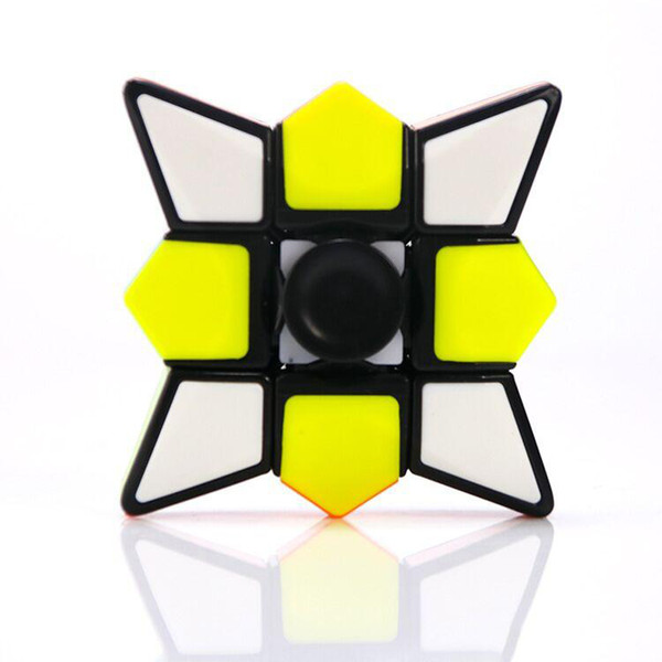 DHL Fidget Spinner Cubes Spinning Magic Cube EDC Anti-stress Rotation Fidget Spinners Decompression Novelty Toys for Kids with retail box