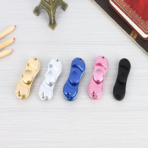 Multi-color Finger Gyro Metal EDC Hand Spinner Aluminum Alloy Fidget Spiner For Autism And ADHD Rotation Anti Stress Funny Toys