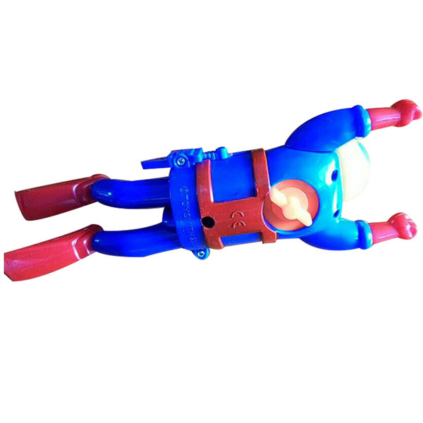 Childrens Bath Time Fun Scuba Wind Up Water Diver Toddler Toys