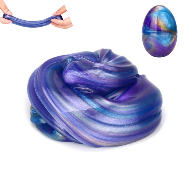 Fun Kids Polymer Clay Egg Colorful Soft Slime Slime Scented Stress Relief Toy Sludge Toys Early Learning Educational Toys