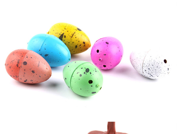 BFFA127hot kid toy Easter Egg dinosaur eggs dinosaur Easter Egg variety of animals eggs can hatch out animals creative toys 2.5*3.2cm