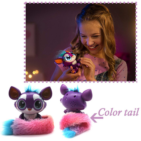 Surprise Doll Lil' Gleemerz Touch Interactive Pet Magic Color Tail Fox Doll Figure Funny Model Toys Children's day Gifts