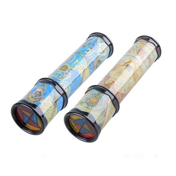 Rotating Stretchable Magic Kaleidoscopes Adjustable Colorful World Preschool Toys Kid Children Fancy Colored World VB