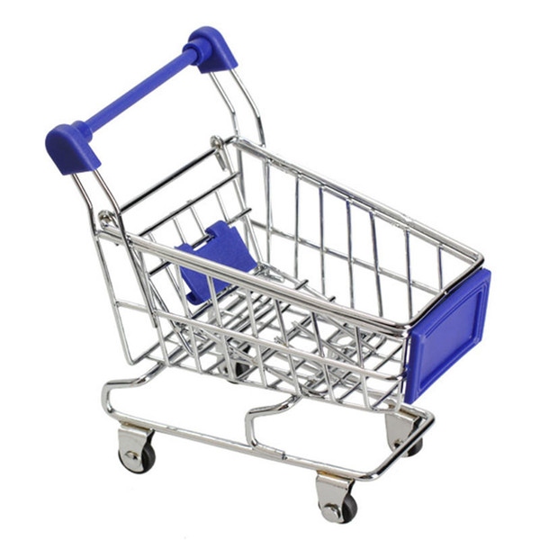 Mini Trolley Toy Supermarket Handcart Baby Toys Utility Carts Storage Folding Shopping Cart Basket Toys for Children Boys