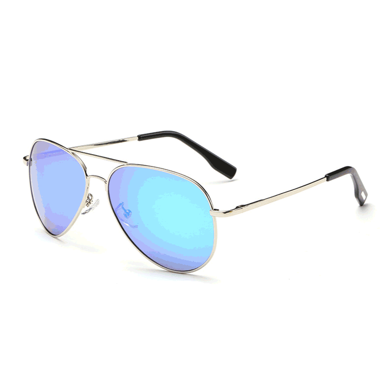 New LEIDISEN Attitude mens Sunglasses For Men Fashion 0260 design UV Protection Lens Square Full Frame Gold Color Plated Frame Come toys