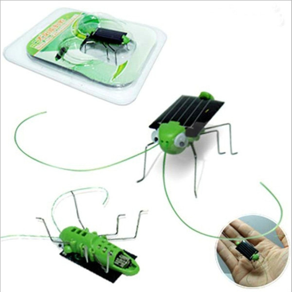 Funny!New Arrival Grasshopper Model Solar Toy Children Outside Toy Kids Educational Toy Gifts Augmented Reality Toys!