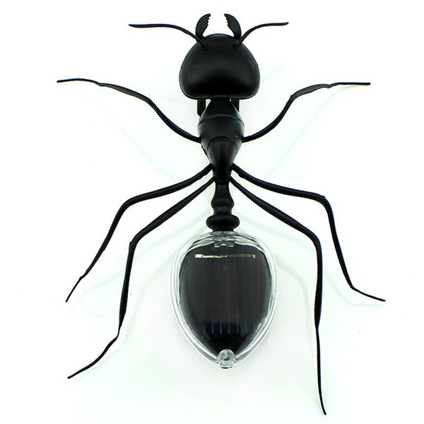 1PC ant Spider Power Robot Toy Bug Solar Energy Powered Toy Mini Kit Novelty Kid Gadget For Children New fashion h