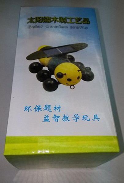 Hot Solar energy powered honeybee toys Funny Solar Bee toy science and education toys for kids gifts