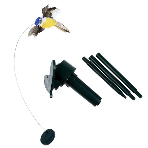 New Hot Sale 2018 Children Toys Solar Powered Flying Fluttering Hummingbird Flying Birds Color Random