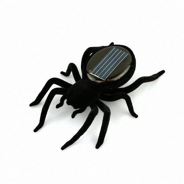 20PCS Spider Model Educational Solar Powered Spider Robot Toy Gadget Gift