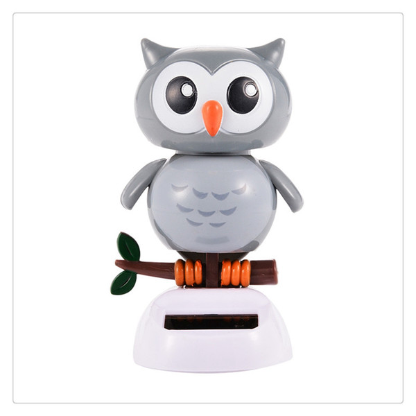 New Hot Solar Powered Santa Solar Dancing Doll Dancing Christmas Decoration CoolCar Dancing Toys Frog Owl Car Accessories 