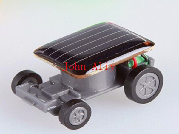 Wholesale Hot sale Popular Smallest Mini Car Solar Powered Toy Car New Mini Children Solar Toy Gift Free 
