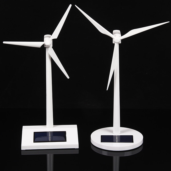 New arrive DIY Solar windmill model toys Plastic Assembled Model 3D Puzzle Assembling Solar Powered Windmill Best Gift For Kids