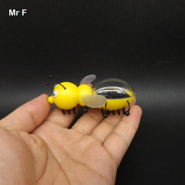 Bee Insect Model Kids Toys Magic Solar Powered Animal Play Learn Educational Toys For Children Gift Solar Energy Toys Teaching Prop