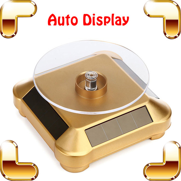 New Arrival Gift Solar Energy Display Stand Solar Toys Auto Showcase Sun Clean Power Machine Platform For Puzzle Models Decoration Present