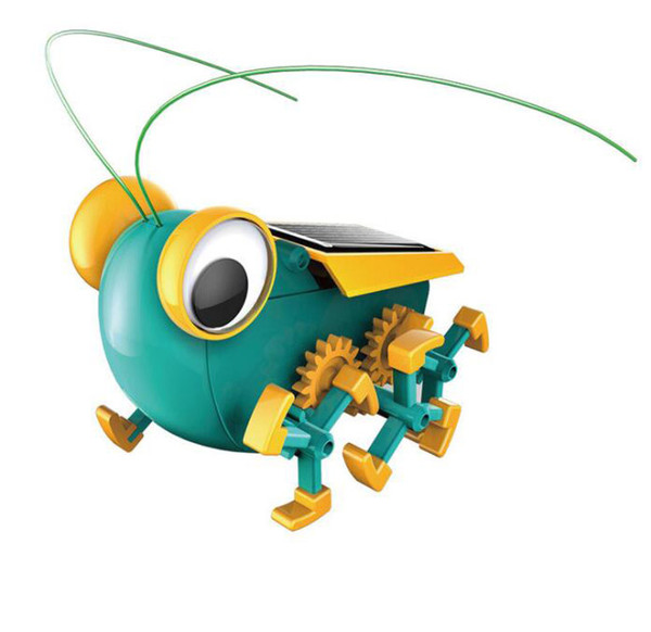 Detective Bugsee Kids Science Robotica Educativa Robot Kit DIY Solar Power Toy For Children Boys Gfit