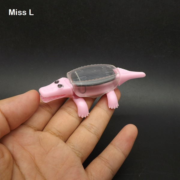 Crocodile Model Gag Solar Toys Educational Solar Power Novelty Birthday Gift