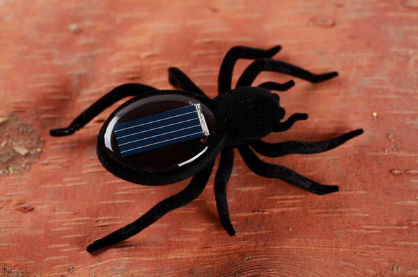 Funny Solar Toy Solar Spiders Solar Cricket Educational spiderToy birthday gift with OPP bag