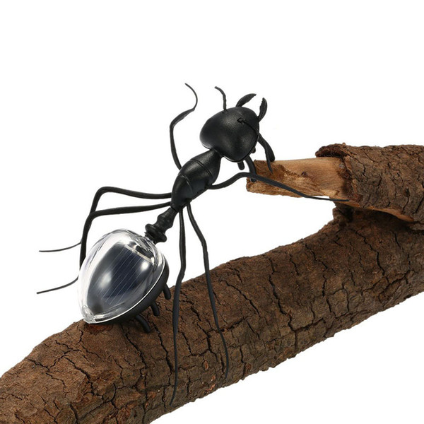 Solar Ant Spider Power Robot Toy Bug Solar Energy Powered Toy Mini Kit Novelty Kid Gadget prank Toy For Children New fashion