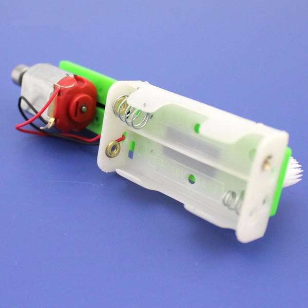 Brush Car RC Model Kit DIY Scientific Toys Small Production Vibration Toy Car for Science Training Experiment