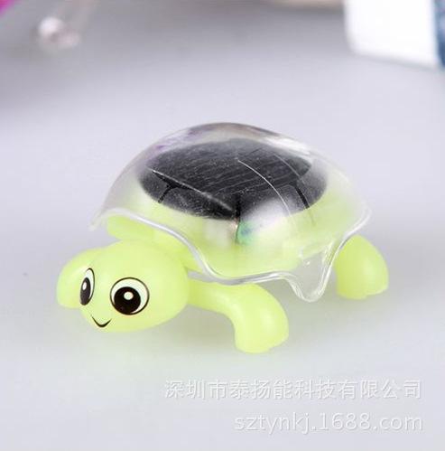 Solar mini model turtle puzzle education teaching material manufacturers selling wholesale