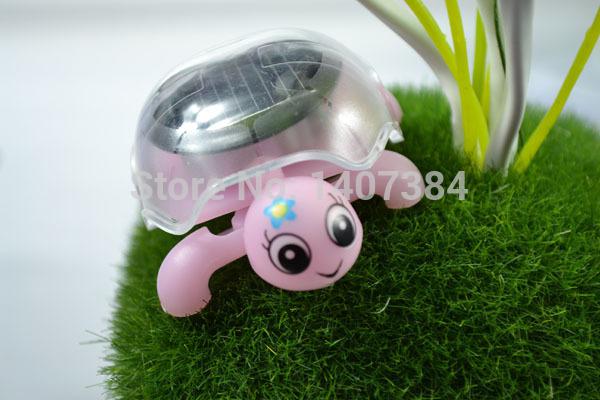 Mini Solar Educational Toy Little Tortoise Turtle Gift 