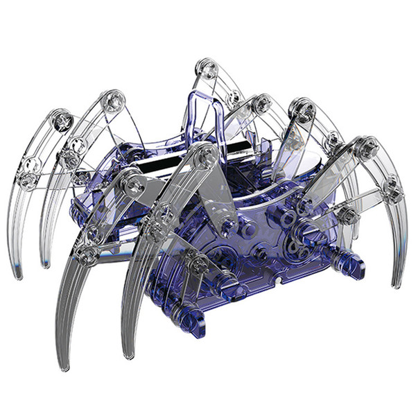 Funny Toy Electric Robot Spider Toy DIY Educational Toys Assembles Toys Kits For Kids Scientific Experiment Toys Kits