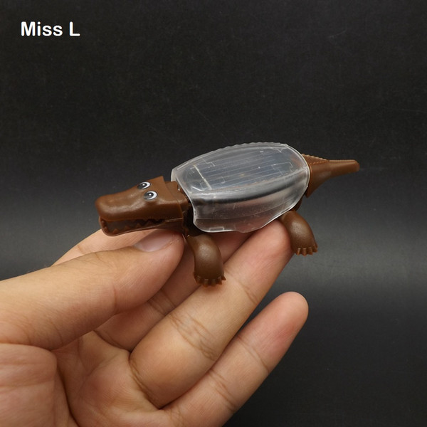 Solar Power Energy Crocodile Model Kids Toy Gift Novelty Funny Game Gag