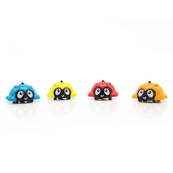 NEW Children's Multi-Function Competitive Cartoon Gyro Toy kids Inertia Insect Car Baby Racing Collision Spinning Top Early Education 12pcs