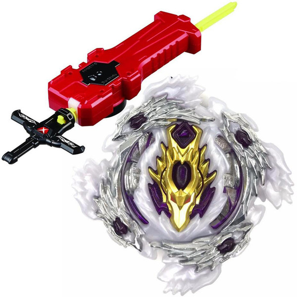 B-110 Beyblade Burst Bloody Longinus.13JI Starter Spinning Top Sword Launcher