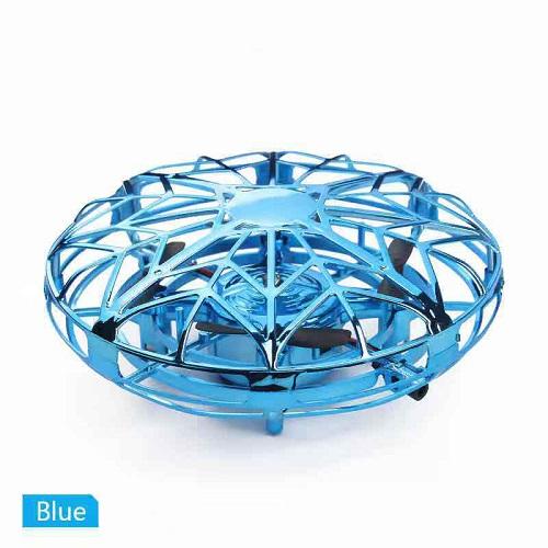 Legal Authorization UFO Drone Spinning Top Helicopter Toy Gift Anti-collision Air Flying Globe LED USB Charge Aircraft by shoes011 o4