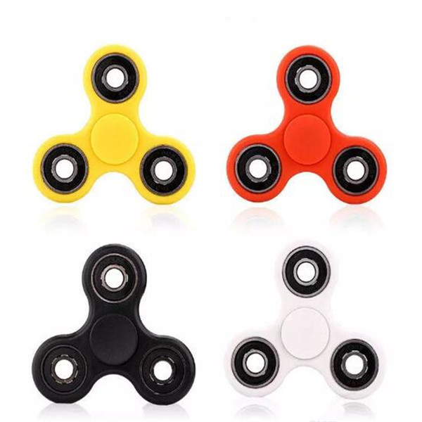 EDC Fidget Spinner Finger Spinner Toy Hand Spinner Tri HandSpinner Toy For Decompression Anxiety Toys With package Rotate about 1~1.5minute